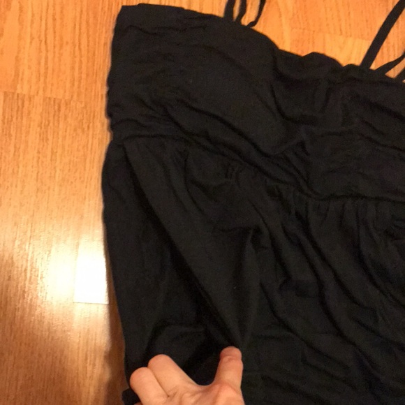 Soma Intimates Black Jersey Maxi Dress Size Medium in VEUC! - Picture 5 of 11